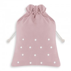 BOLSA  BOTON ROSA