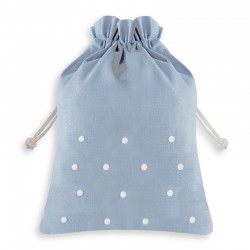 BOLSA BOTON CELESTE