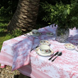 Mantel estampado Toile de Jouy