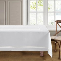 MANTEL FESTÓN DUO BLANCO