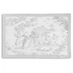 INDIVIDUAL TOILE GRIS