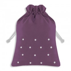 BOLSA LINO BOTON LILA