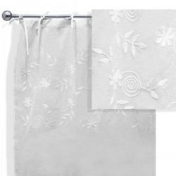 CORTINA ORGANZA CARACOLAS...
