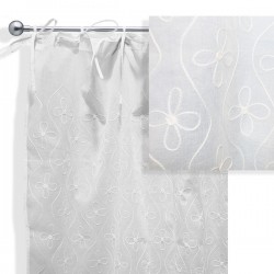 CORTINA ORGANZA TREBOLES...