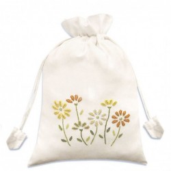 BOLSA BORDADO FLORES...