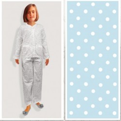 PIJAMA BABY DOTS LARGO...